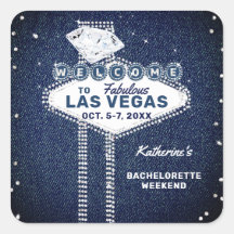 Denim Diamonds Las Vegas Tack Bachelorette Party