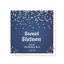 Denim & Diamonds Sweet sixteen 16:e födelsedagen