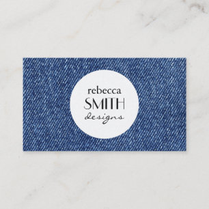 Denim Fabric, Denim Struktur, Blue Denim, Jeans Visitkort