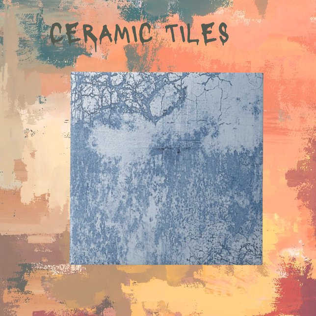 Denim Faded Ceramic Tile Kakelplatta (Skapare uppladdad)