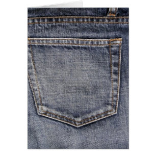 Denim Hälsningskort