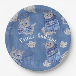 Denim Jean poies, Kittens och Snöre
