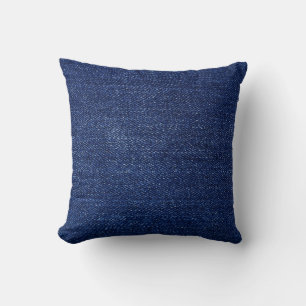 Denim jeans-väv: texturerad bakgrund. kudde