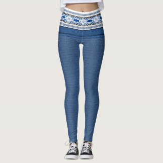 Denim >Leggings.Kläder och skor > Kvinnor Leggings