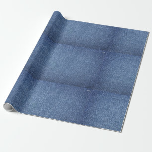 Denim-look som slår in papper presentpapper