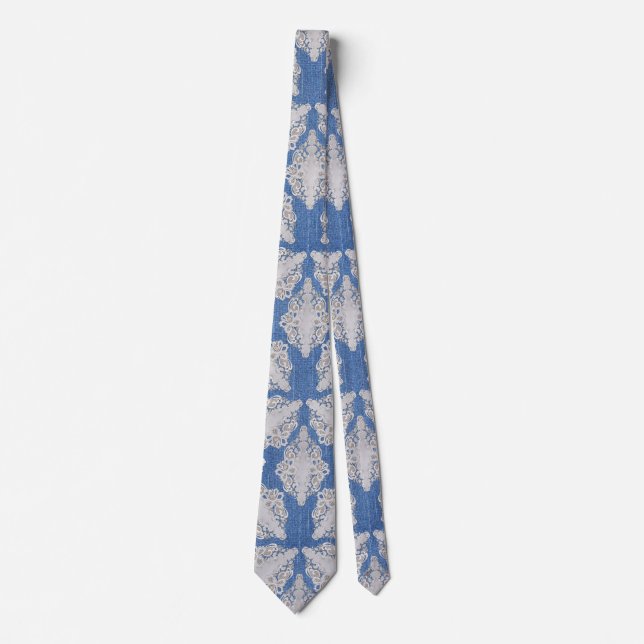 Denim med Snöre Repeat Slips (Framsida)