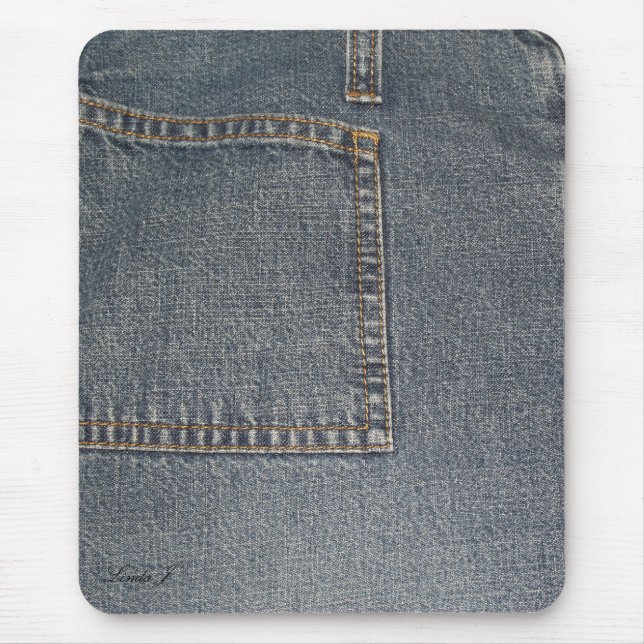 Denim Mousepad Musmatta (Framsidan)