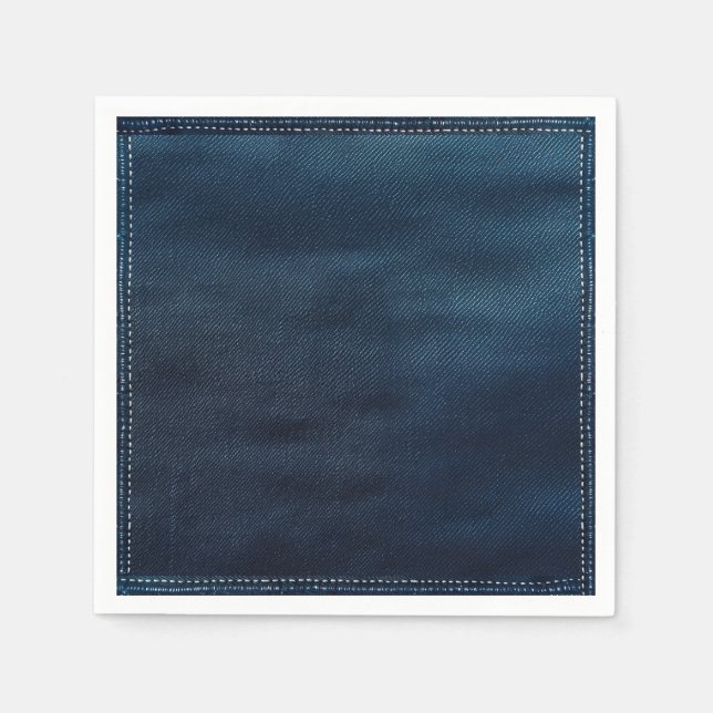Denim Napkin Pappersservett (Framsidan)