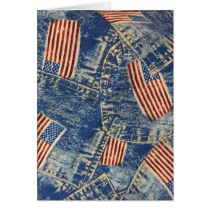 Denim & Old glory Hälsningskort