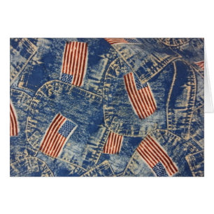 Denim & Old glory Hälsningskort