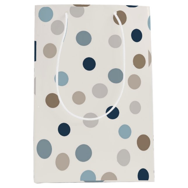 Denim Patchwork Bear Gift Bag (Framsidan)