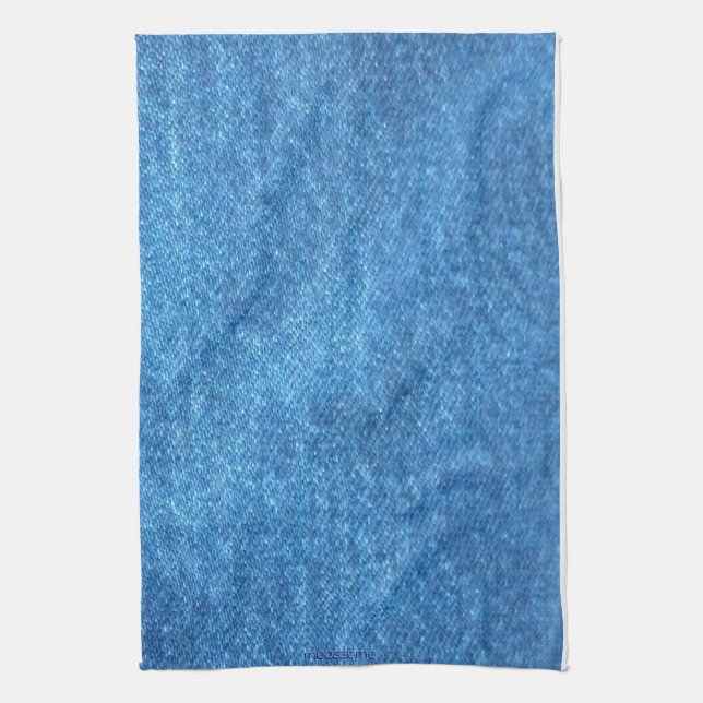 Denim Print Kitchen Towel Kökshandduk (Vertikal)