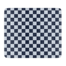 Denim rinse checkerboard pattern