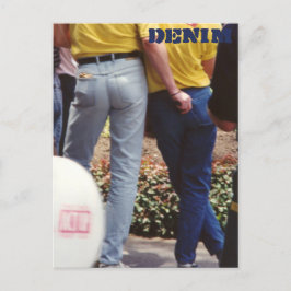 Denim Series 08 Claim Jeans Postcard Vykort