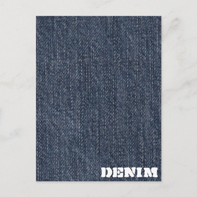 Denim Series 10 Denim-vykort Vykort (Framsida)