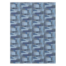 Denim Shibori för Boro Boro blåttJean Patchwork