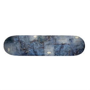 Denim Skateboard Bräda 20 Cm