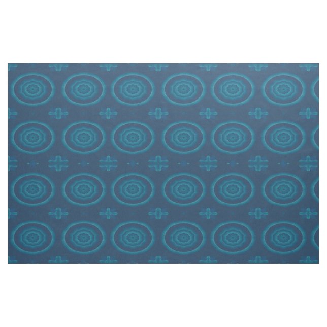 Denim Star Patterned Fabric Tyg (Yard)