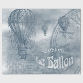 Denim Steampunk Presentpapper