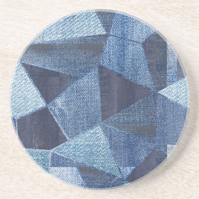Denim Urban: Distress Stripe Patchwork. Underlägg (Framsidan)