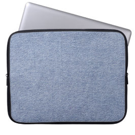 Denim-utseende Laptop Sleeve