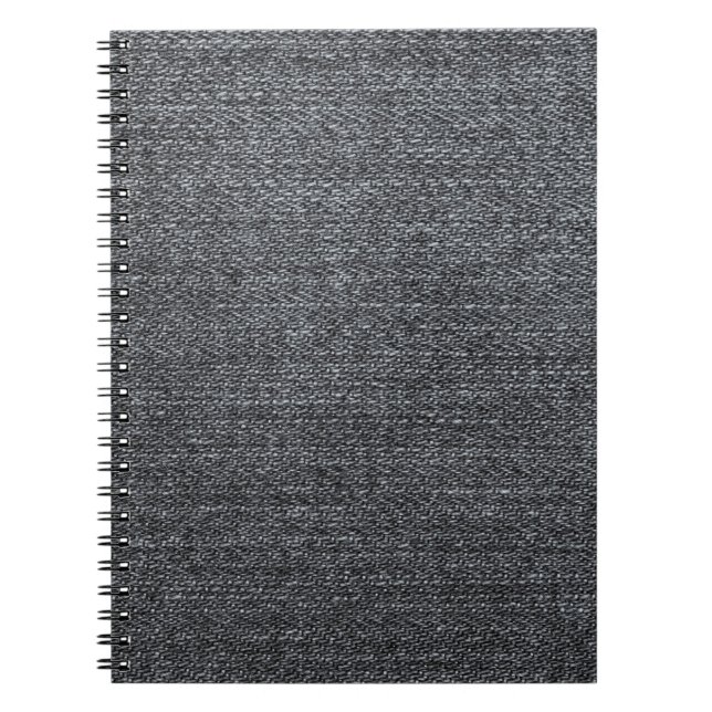 Denim-väv av blåblå trouser från struktur anteckningsbok (Framsidan)