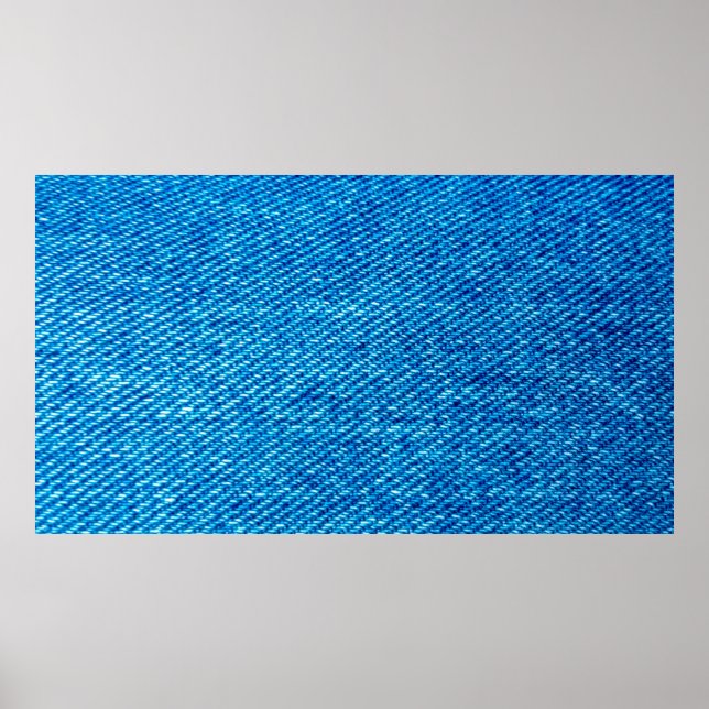 Denim vävjeans blå jeans poster (Framsidan)