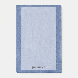DenimLook och ditt namn Post-it Block