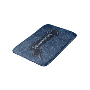 Denimmarinband Badrumsmatta