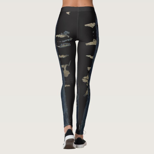 Denims leggings print (Baksida)