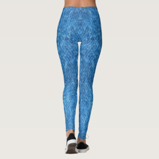 Denimtryck Leggings