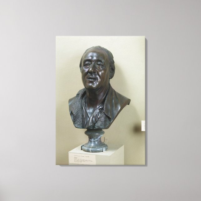 Denis Diderot 1777 Canvastryck (Framsida)