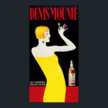 DENIS MOUNIE Fransk Vin Liquor Art Deco Advert Poster<br><div class="desc">Återställd! Hög upplösning för reproduktion,  Photoshop med skärpa för skarpa utskrifter,  digital retuschering och återställning för tårar,  smörjning och saknade inslag. DENIS MOUNIE Fransk Vin Liquor Art Deco Advertisement Poster.</div>