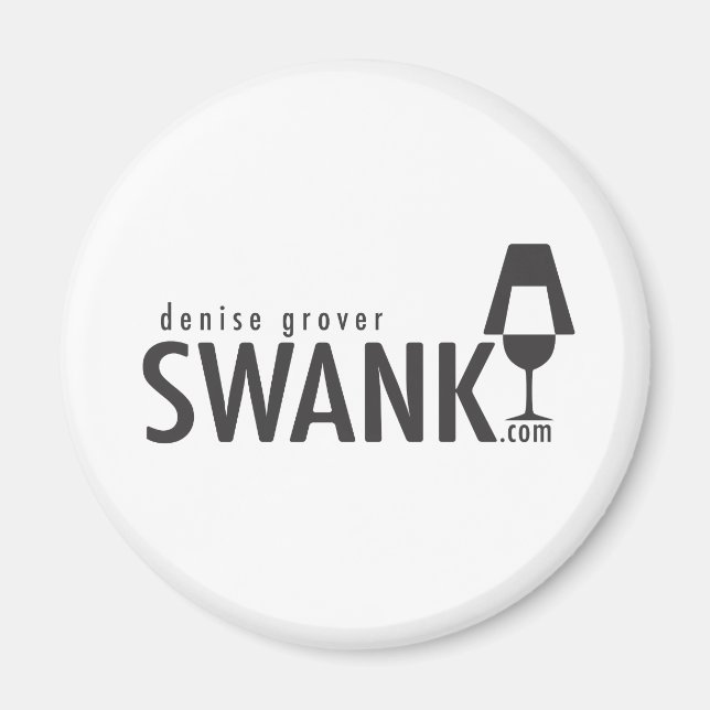 Denise Grover Swank Logotyp Magnet (Framsidan)