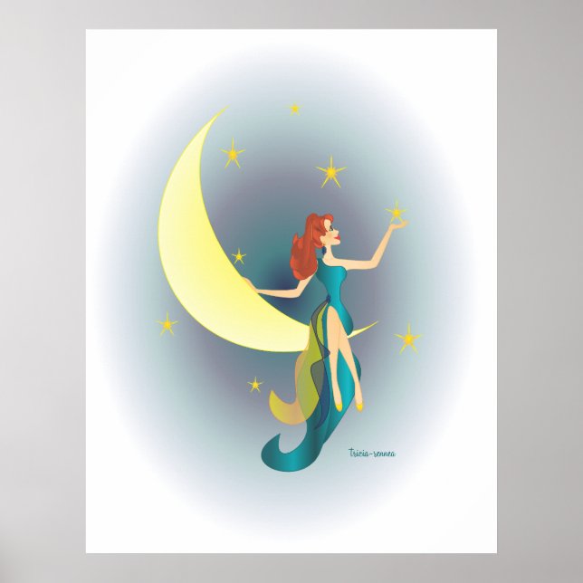Denise Reacherar Stars Poster (Framsidan)