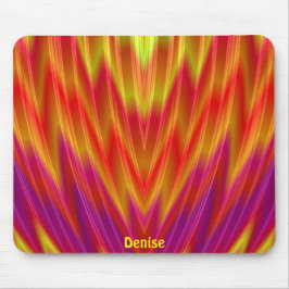 DENISE ~ Red, Gult and Lila Musmatta