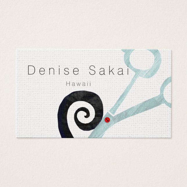 Denise Sakai Visitkort (Framsidan)