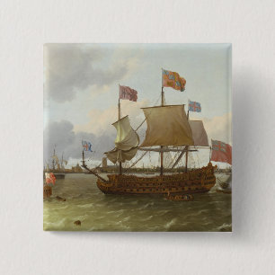 DenLedar- "Britanniaen" i Rotterdam, 1698 Knapp