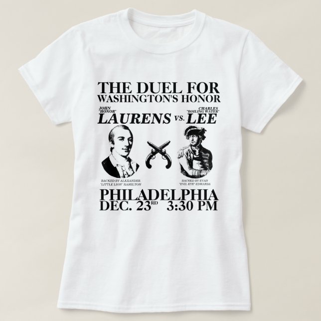 DenLee duellen T-shirt (Design framsida)