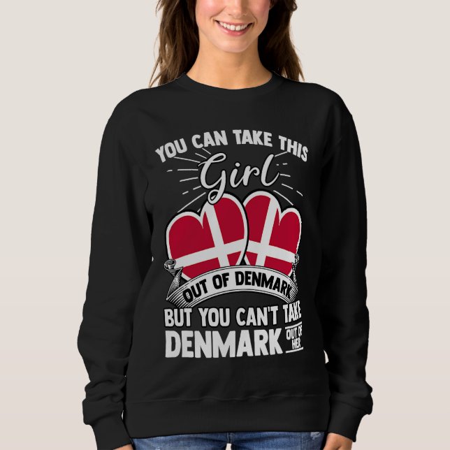 Denmark Copenhagen Children's  Danish Danish T Shirt (Framsida)
