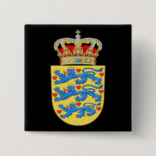 denmark emblem knapp