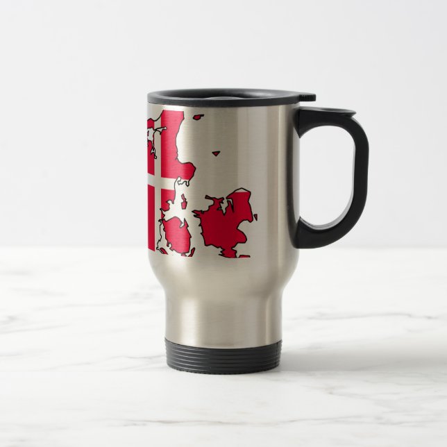 denmark flaggakarta resemugg (Höger)