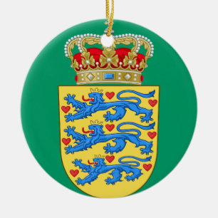 DENMARK*-, julprydnad/Danmark Juleuro Julgransprydnad Keramik