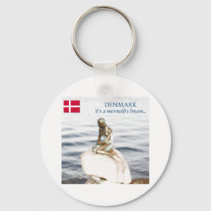 denmark nyckelring