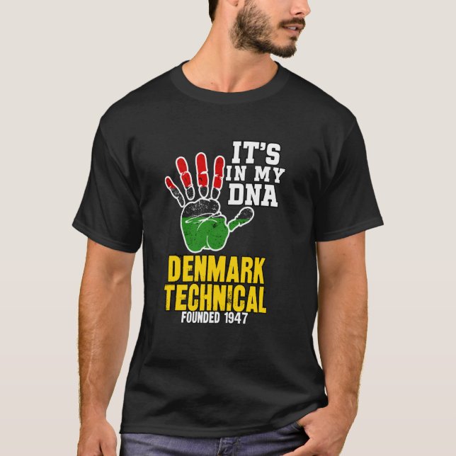 Denmark Technical, DTC, souvenir HBC-design T Shirt (Framsida)