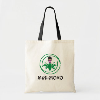 DenMono logotypen hänger lös Tygkasse