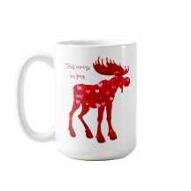Denna älg är kärlek - 15 oz. Mugg
