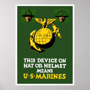 Denna apparat betyder US-flottor Poster