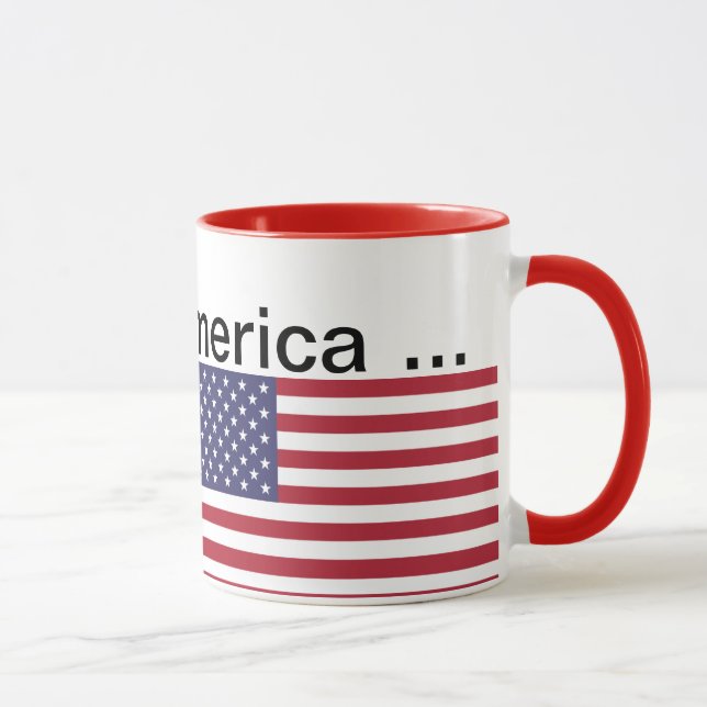 Denna är Amerika… Mugg (Höger)