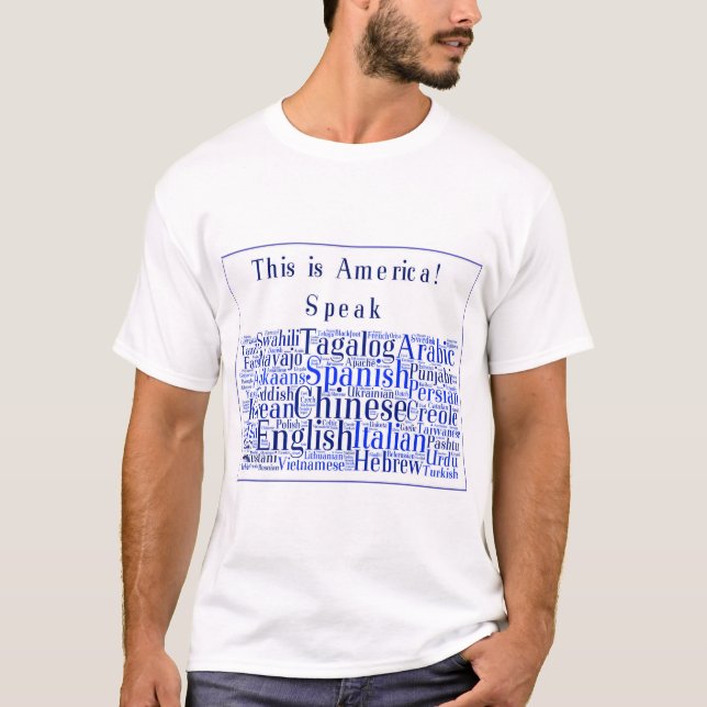 DENNA är Amerika! T Shirt (Framsida)